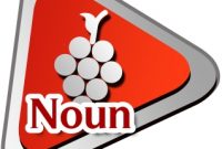 Belajar Noun (Kata benda) dan contohnya