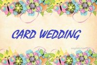 Contoh Invitation Card Wedding