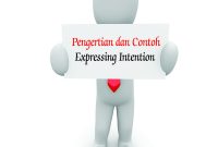 Pengertian dan Contoh Expressing Intention